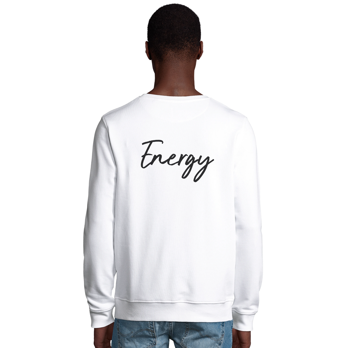 Energy - "In the Eye" Sweatshirt White 4