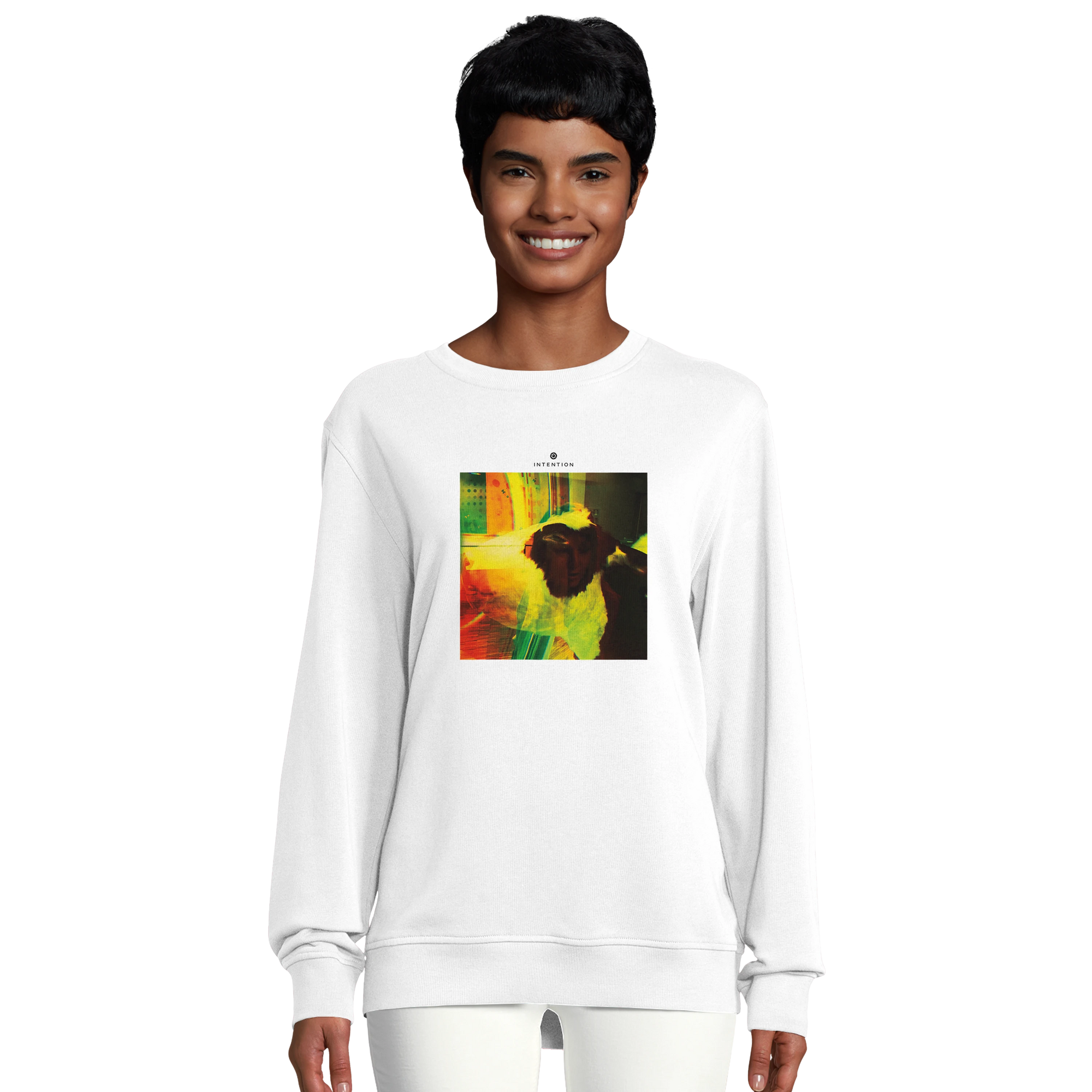 Energy - "In the Eye" Sweatshirt White 5