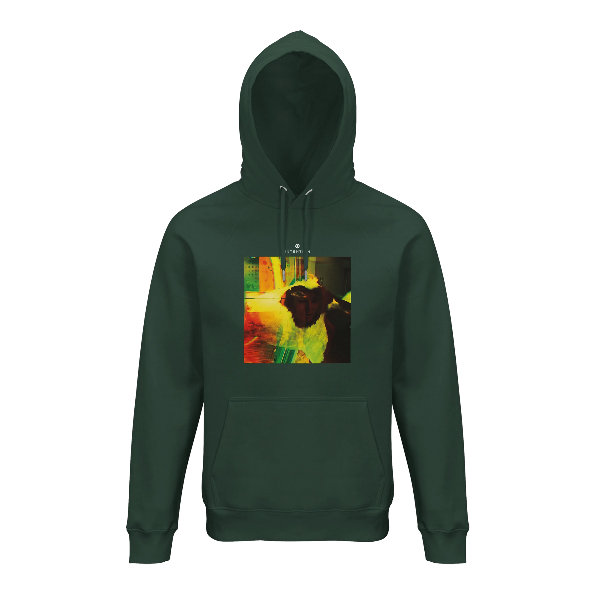 Energy - "In the Eye" Hoodie Bottle Green 1