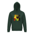 Energy - "In the Eye" Hoodie Bottle Green 1