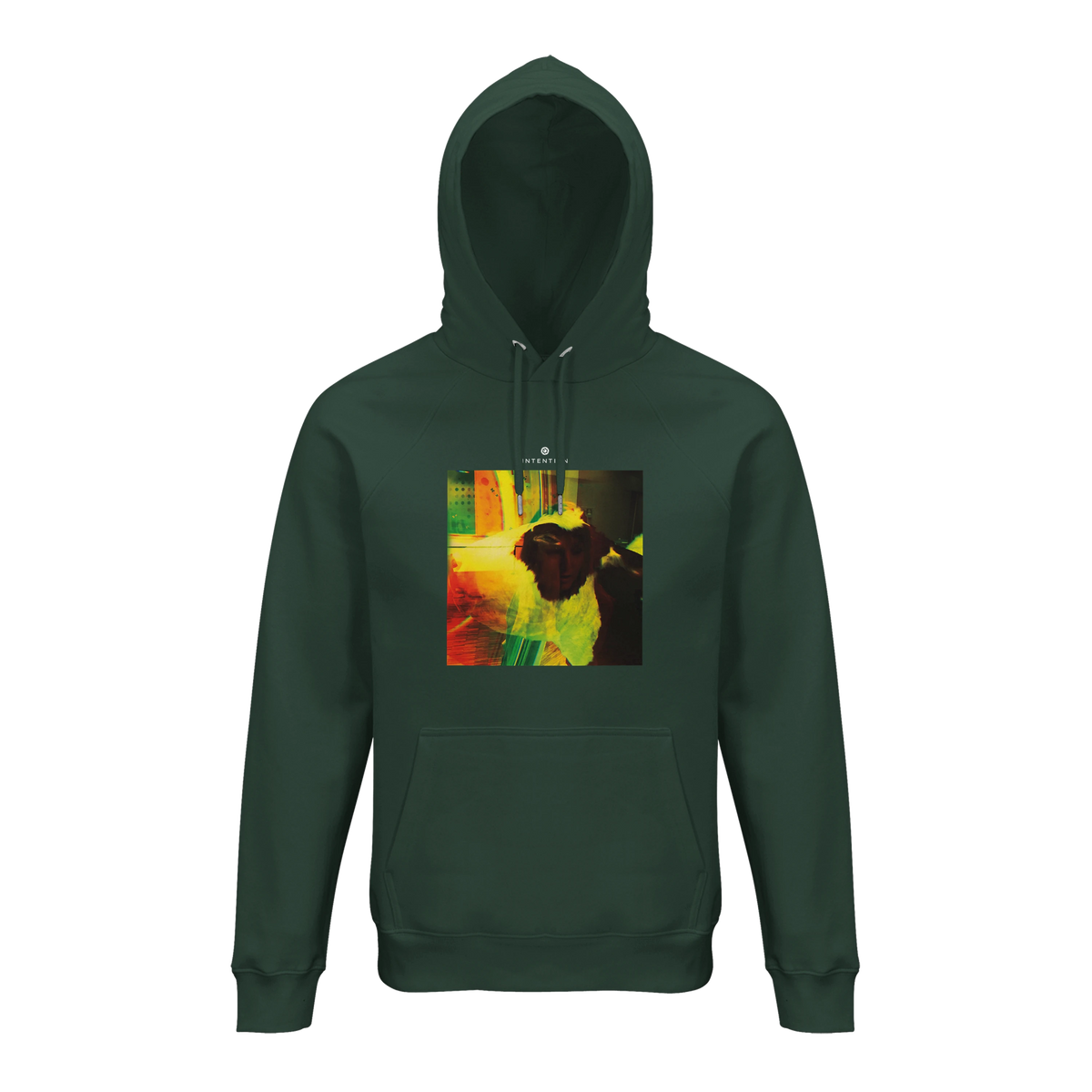 Energy - "In the Eye" Hoodie Bottle Green 1