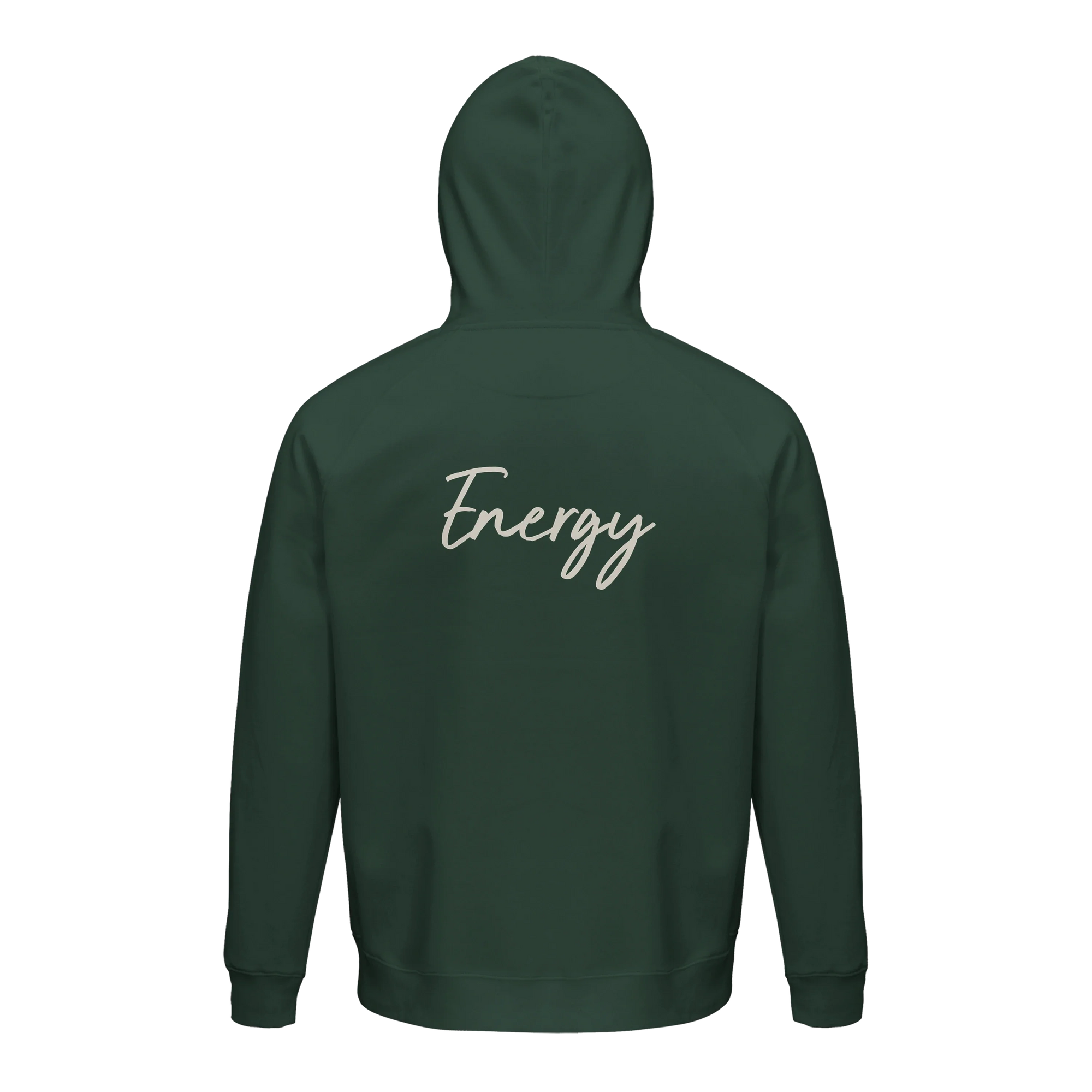 Energy - "In the Eye" Hoodie Bottle Green 2