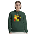 Energy - "In the Eye" Hoodie Bottle Green 5