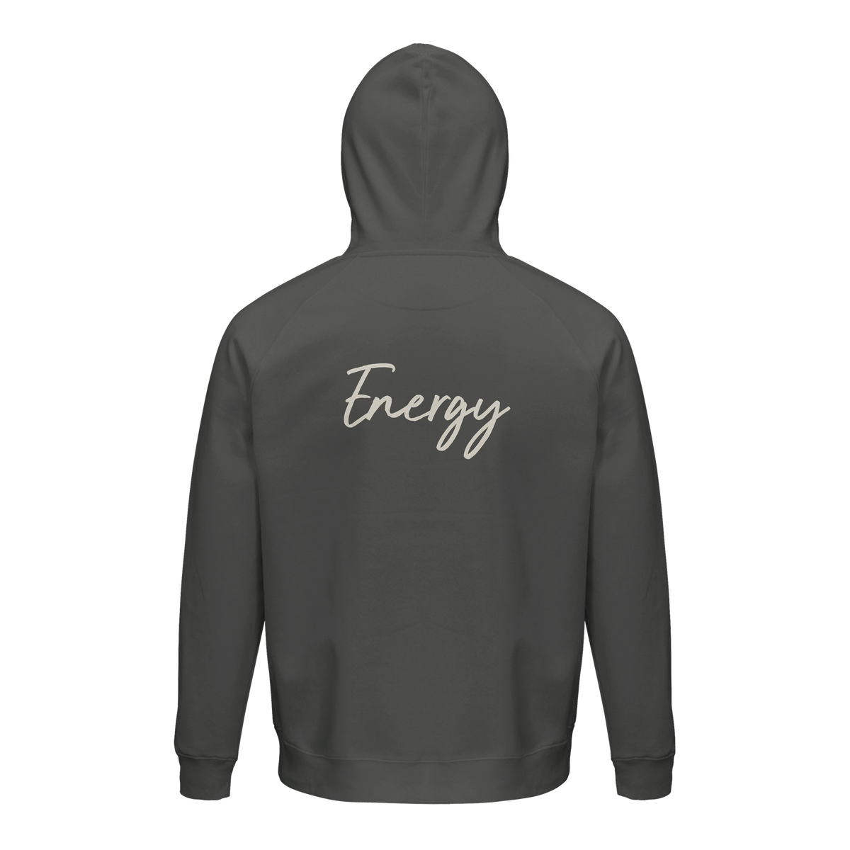 Energy - "In the Eye" Hoodie charcoal melange 2