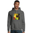 Energy - "In the Eye" Hoodie charcoal melange 3
