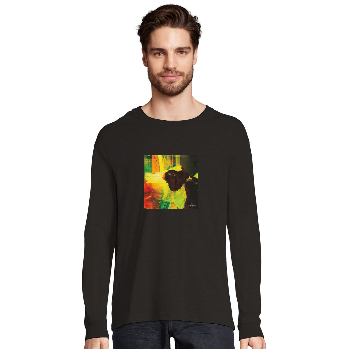 Energy - "In the Eye" Long sleeve Deep Black 3