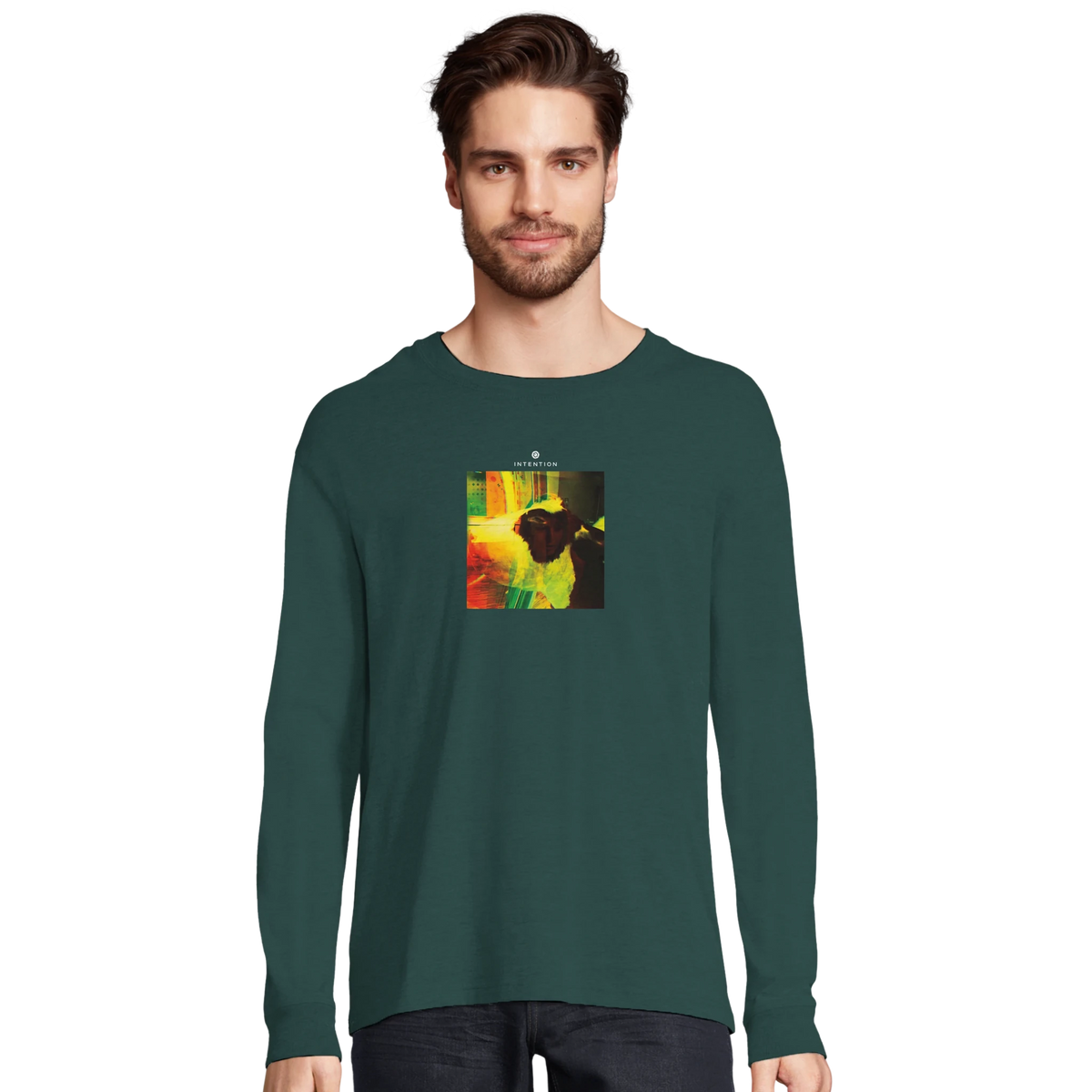 Energy - "In the Eye" Long sleeve green empire 3