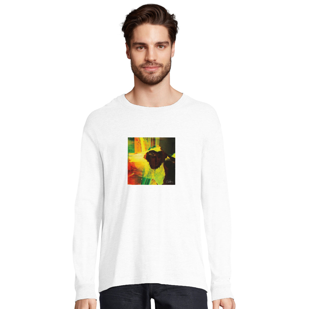 Energy - "In the Eye" Long sleeve White 3