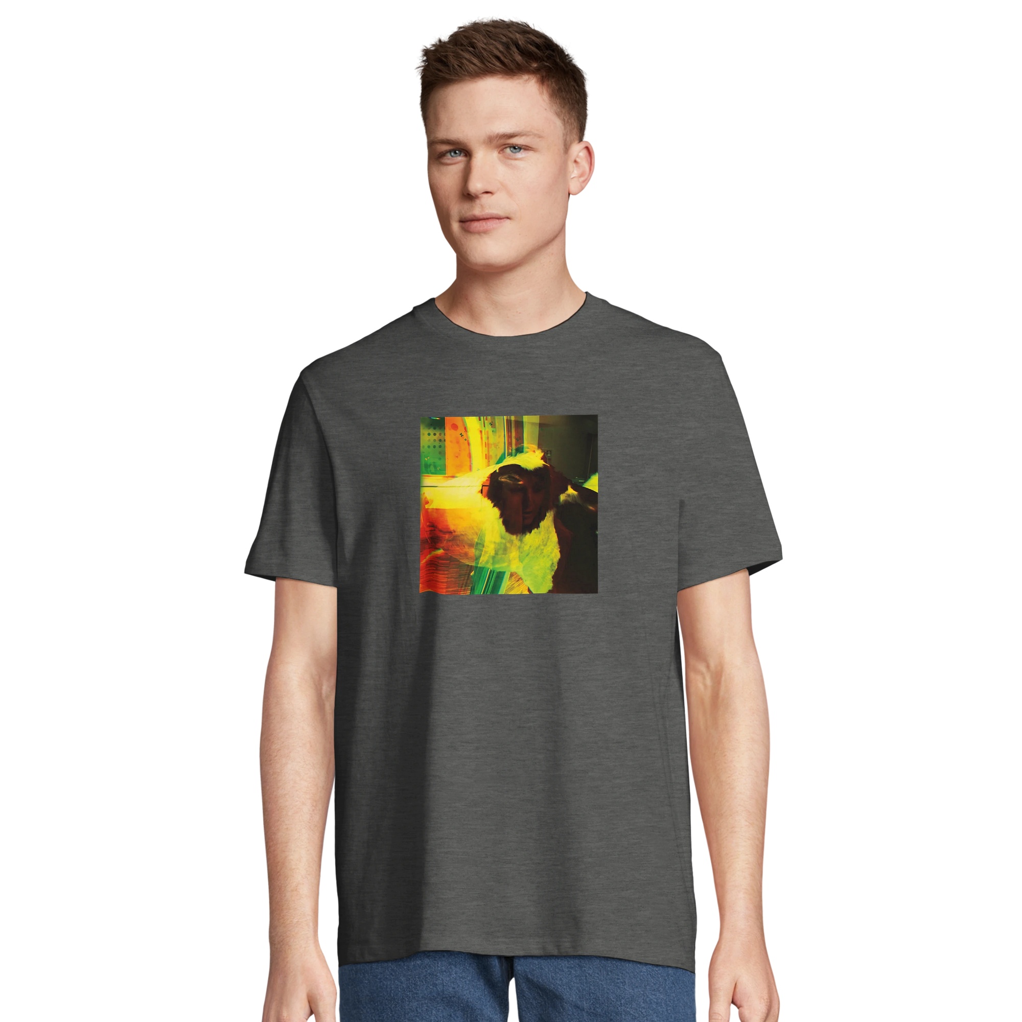 Energy - "In the Eye" T-shirt Grey Melange 4