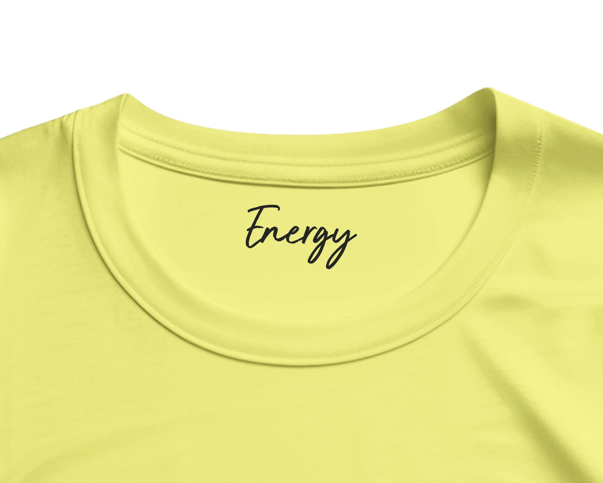 Energy - "In the Eye" T-shirt Light Yellow 2
