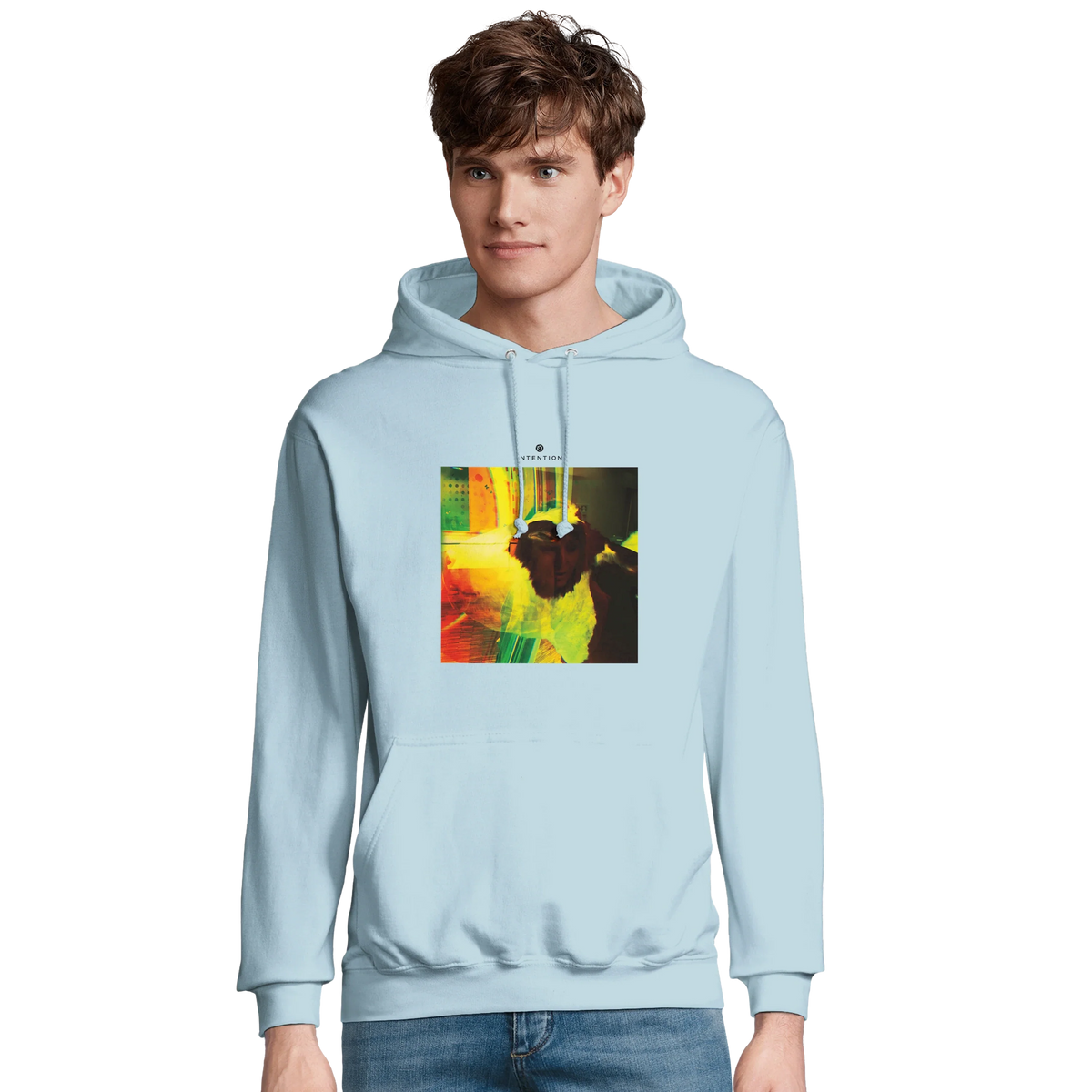 Energy - "In the Eye" Hoodie creamy blue 3
