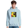 Energy - "In the Eye" Hoodie creamy blue 3