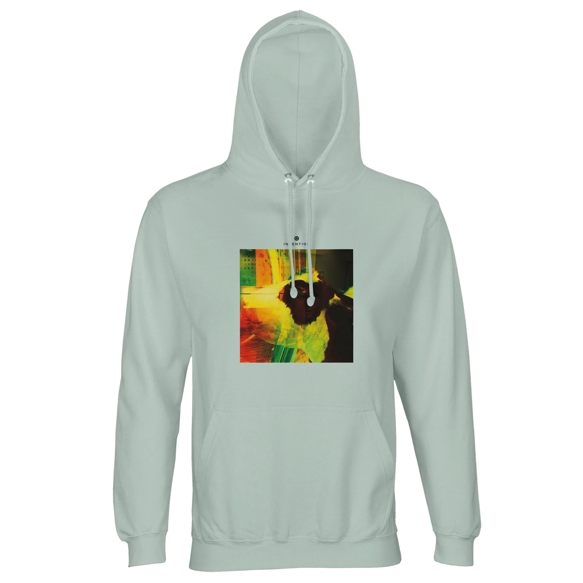 Energy - "In the Eye" Hoodie creamy green 1