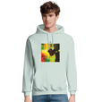 Energy - "In the Eye" Hoodie creamy green 3