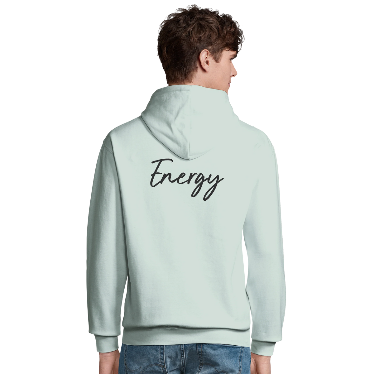 Energy - "In the Eye" Hoodie creamy green 4