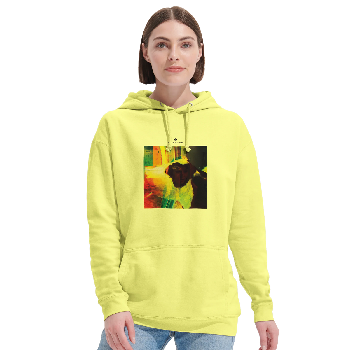 Energy - "In the Eye" Hoodie Light Yellow 5
