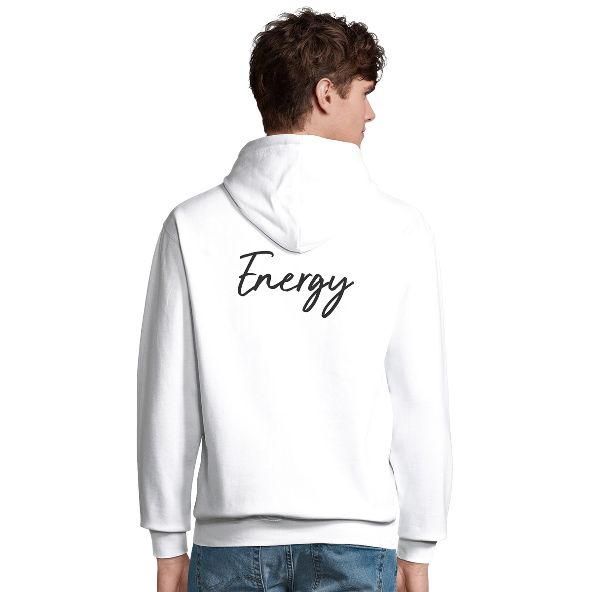 Energy - "In the Eye" Hoodie White 4