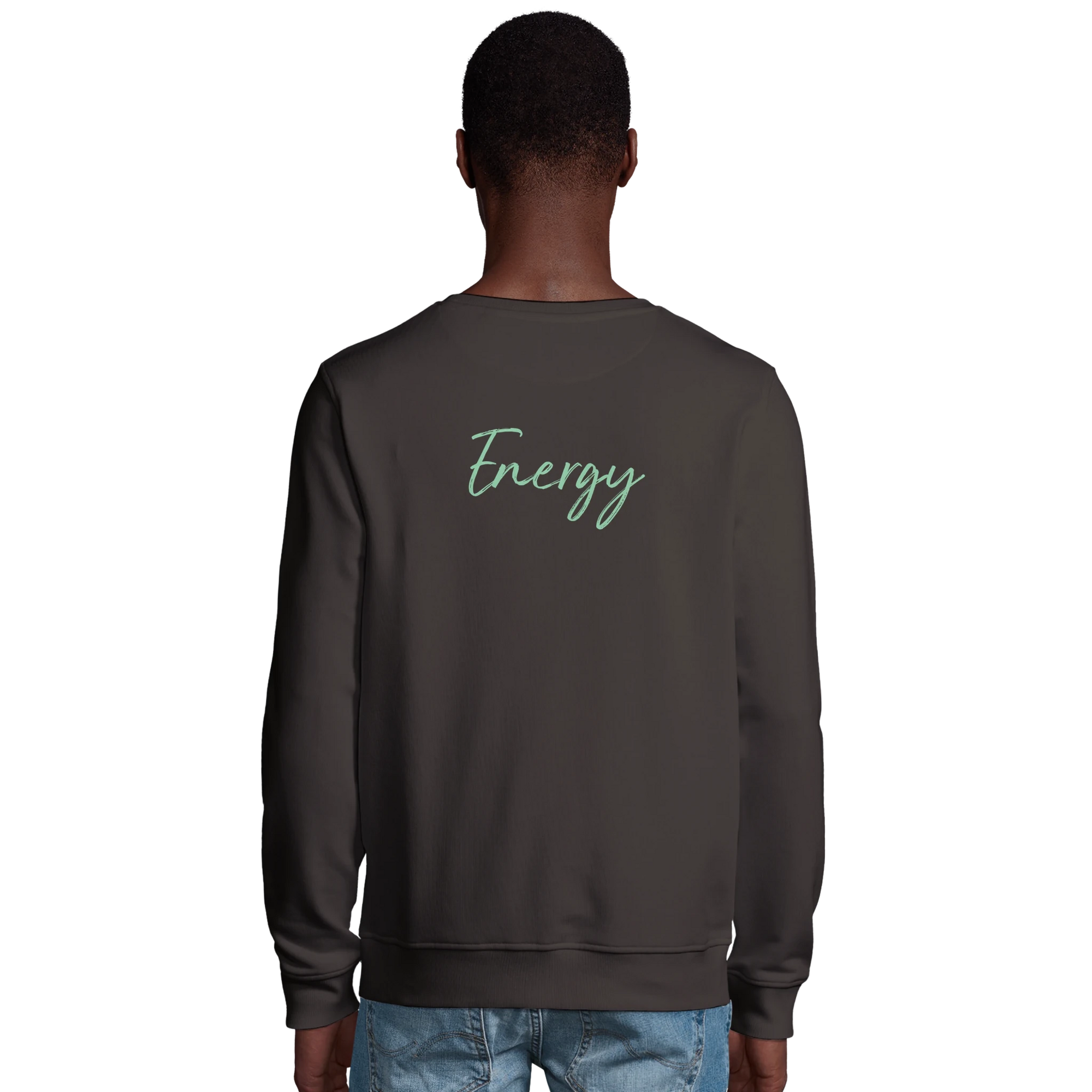Energy  Sweatshirt  «In the Eye »deep charcoal grey 25