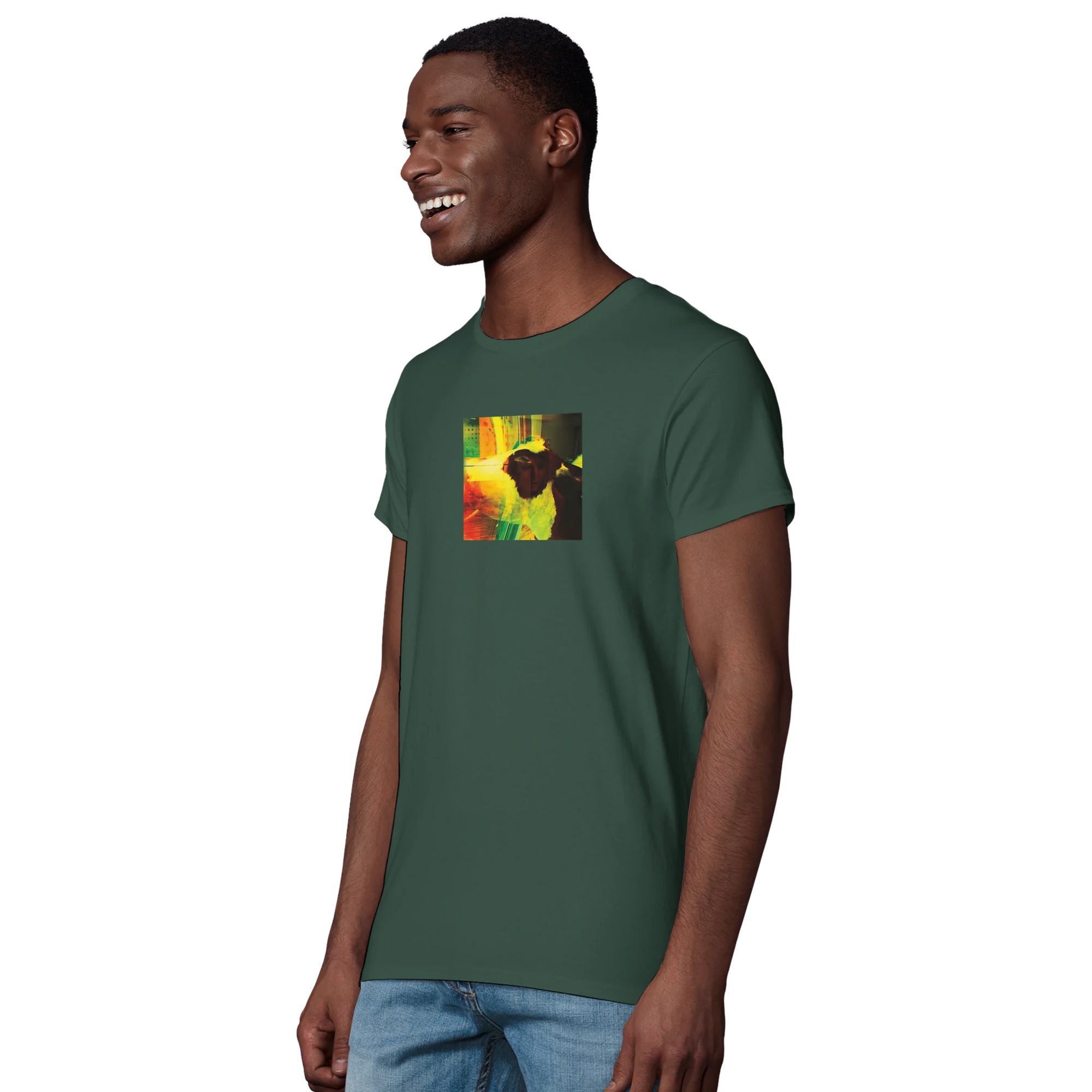 Energy - "In the Eye" T-shirt Bottle Green XS 51