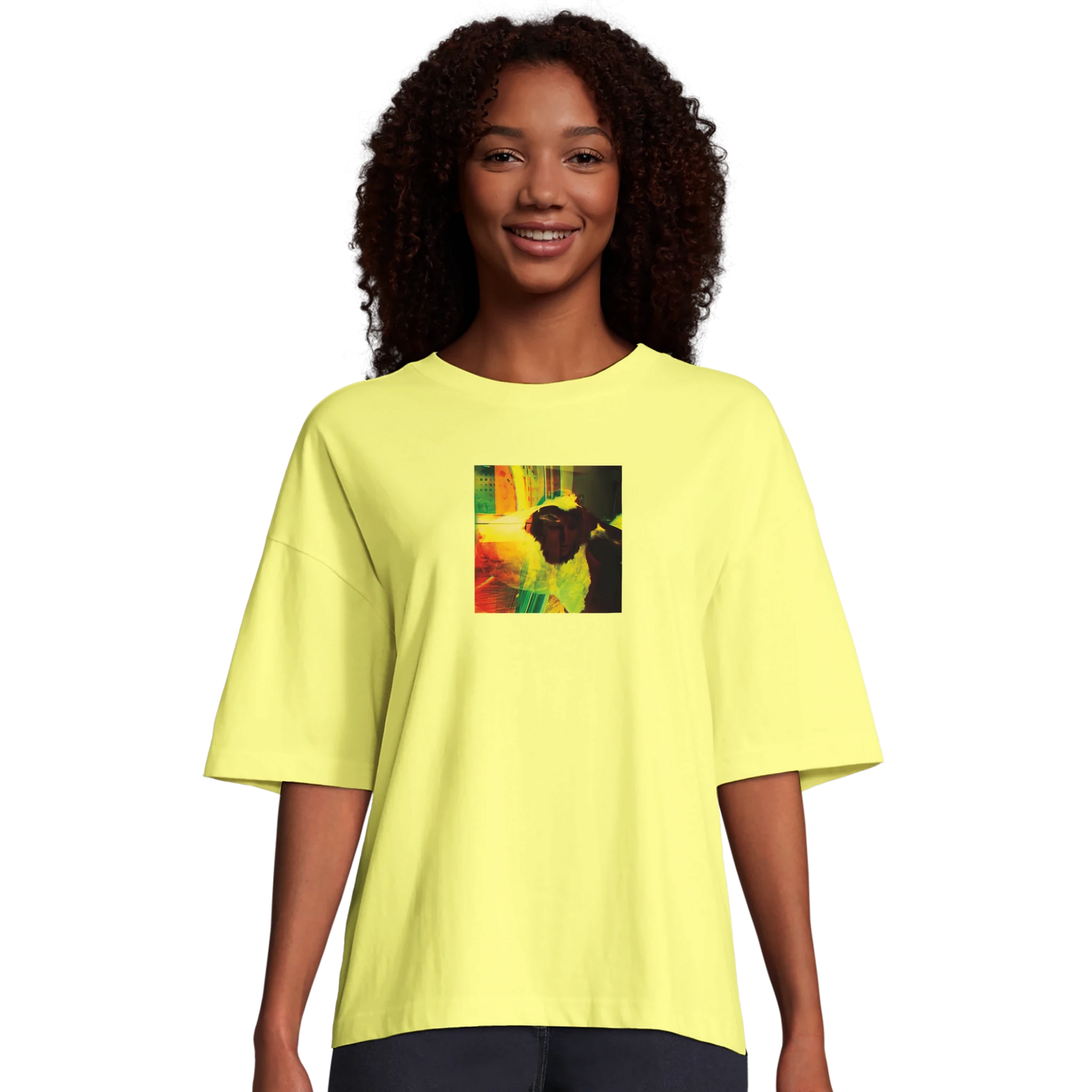 Energy In the Eye“ T-shirt Light Yellow 32