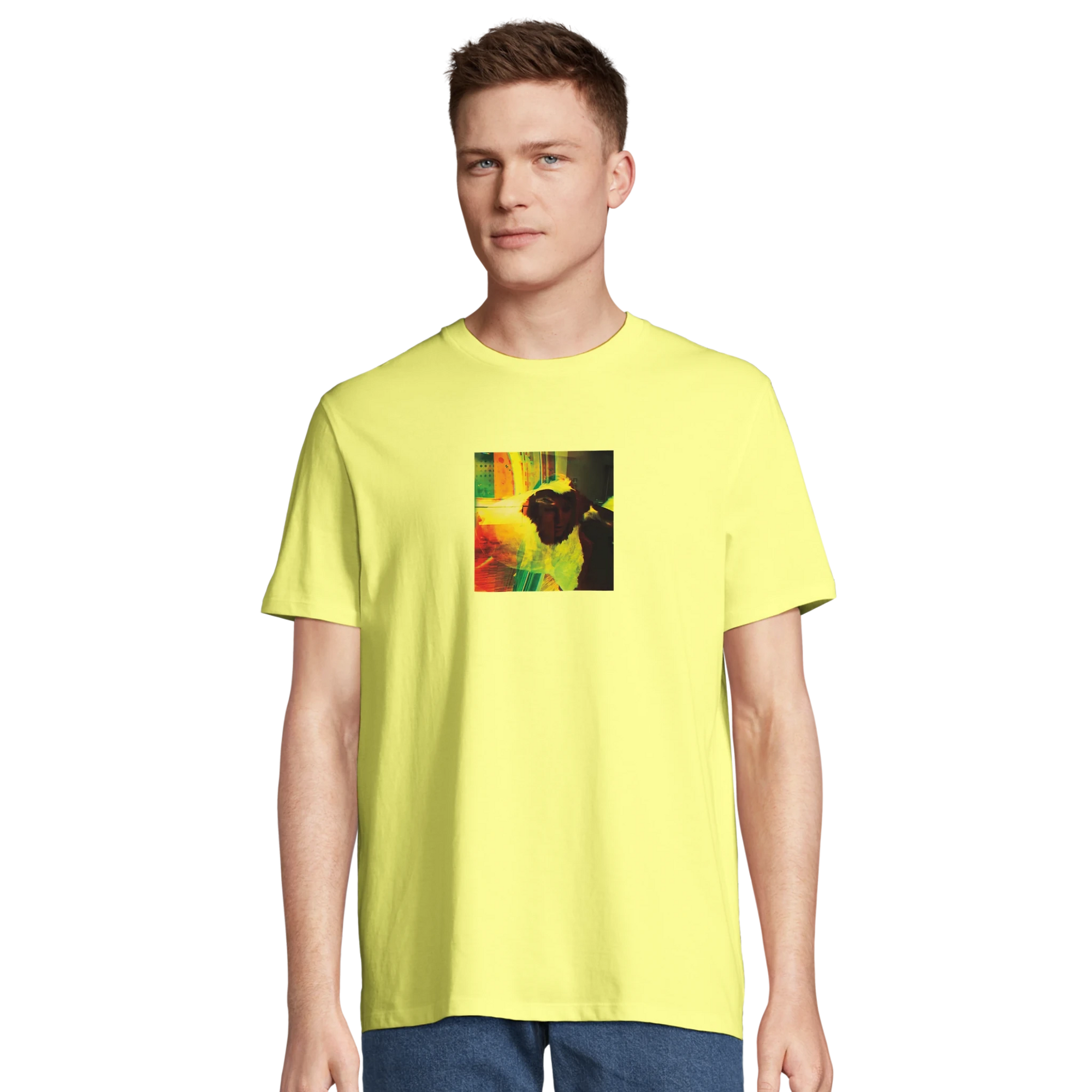 Energy - "In the Eye" T-shirt Light Yellow XS 73