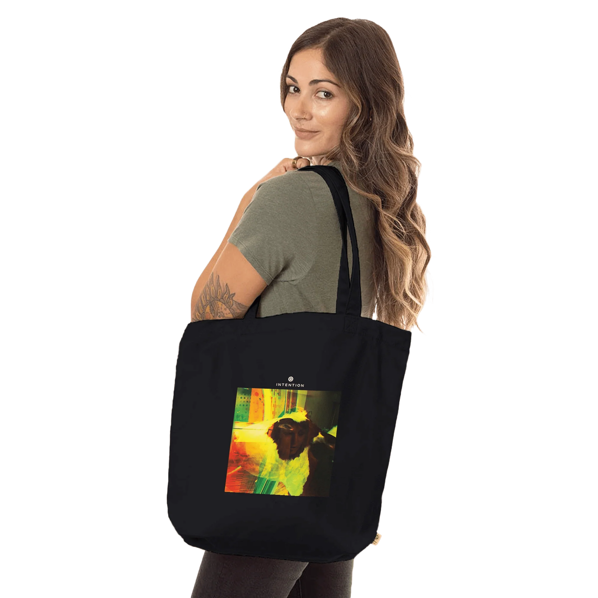 Energy - "In The Eye" Tote Bag Black 3