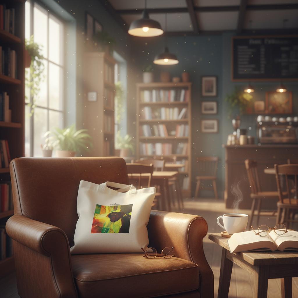 Energy - "In The Eye" Tote Bag Natural 6