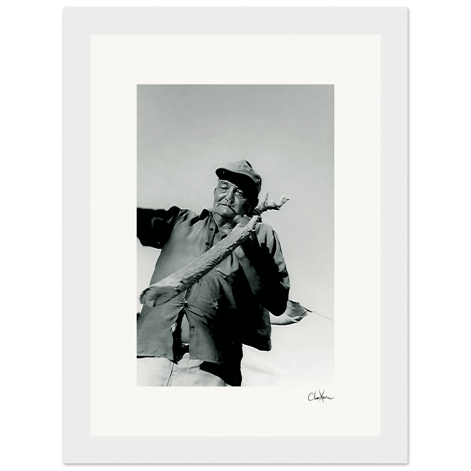 Everyday Hero Framed print 13x18 cm / 5x7″ White frame 22