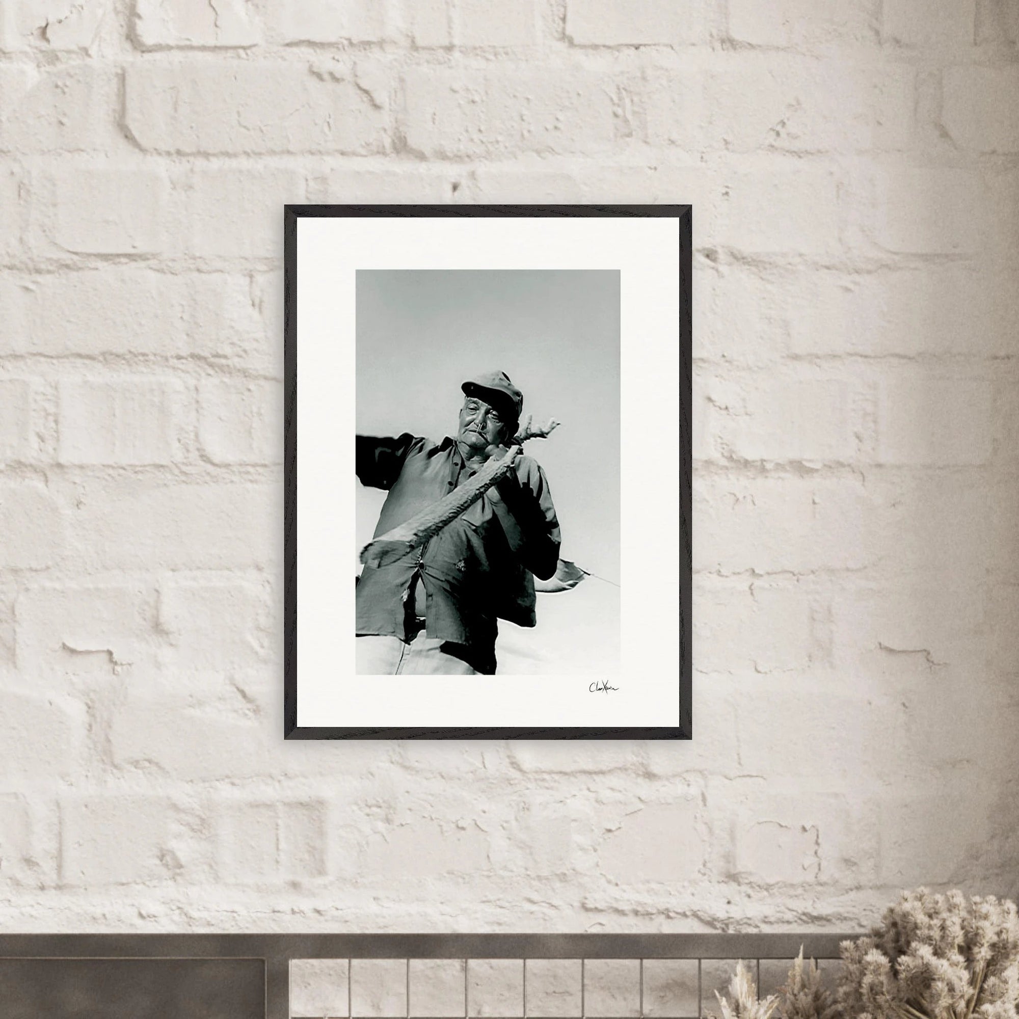 Everyday Hero Framed print 13x18 cm / 5x7″ White frame 2