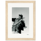 Everyday Hero Framed print 13x18 cm / 5x7″ Wood frame 26