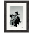 Everyday Hero Framed print 15x20 cm / 6x8″ Black frame 53