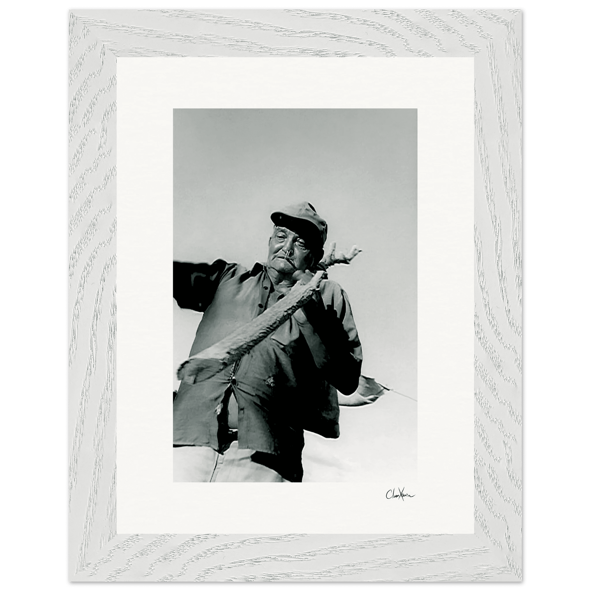 Everyday Hero Framed print 15x20 cm / 6x8″ White frame 14