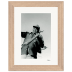 Everyday Hero Framed print 15x20 cm / 6x8″ Wood frame 23