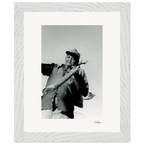 Everyday Hero Framed print 20x25 cm / 8x10″ White frame 6