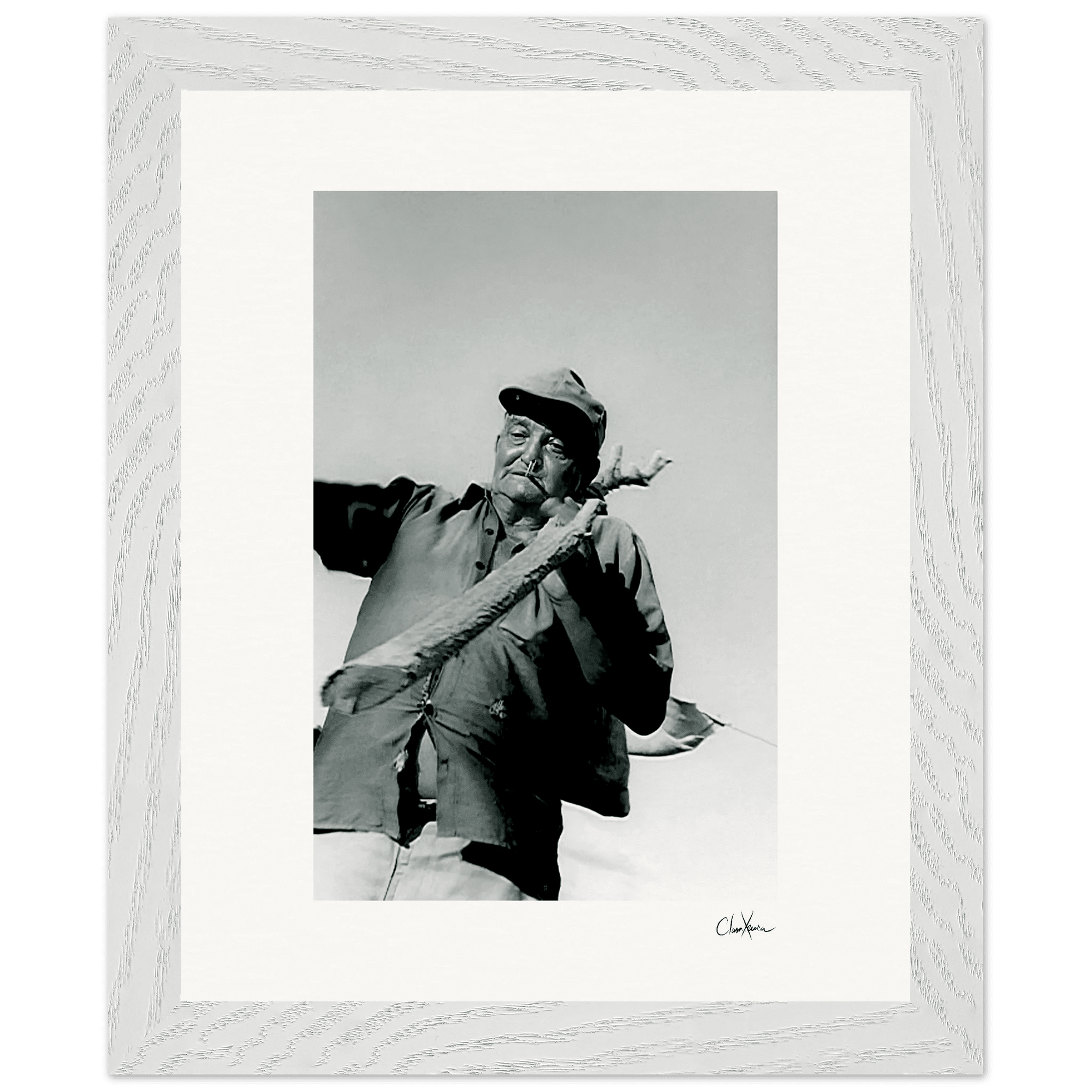 Everyday Hero Framed print 20x25 cm / 8x10″ White frame 6