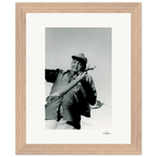 Everyday Hero Framed print 20x25 cm / 8x10″ Wood frame 29