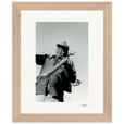 Everyday Hero Framed print 20x25 cm / 8x10″ Wood frame 29