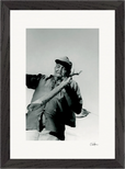 Everyday Hero Framed print 21x29.7 cm / 8x12" Black frame 56