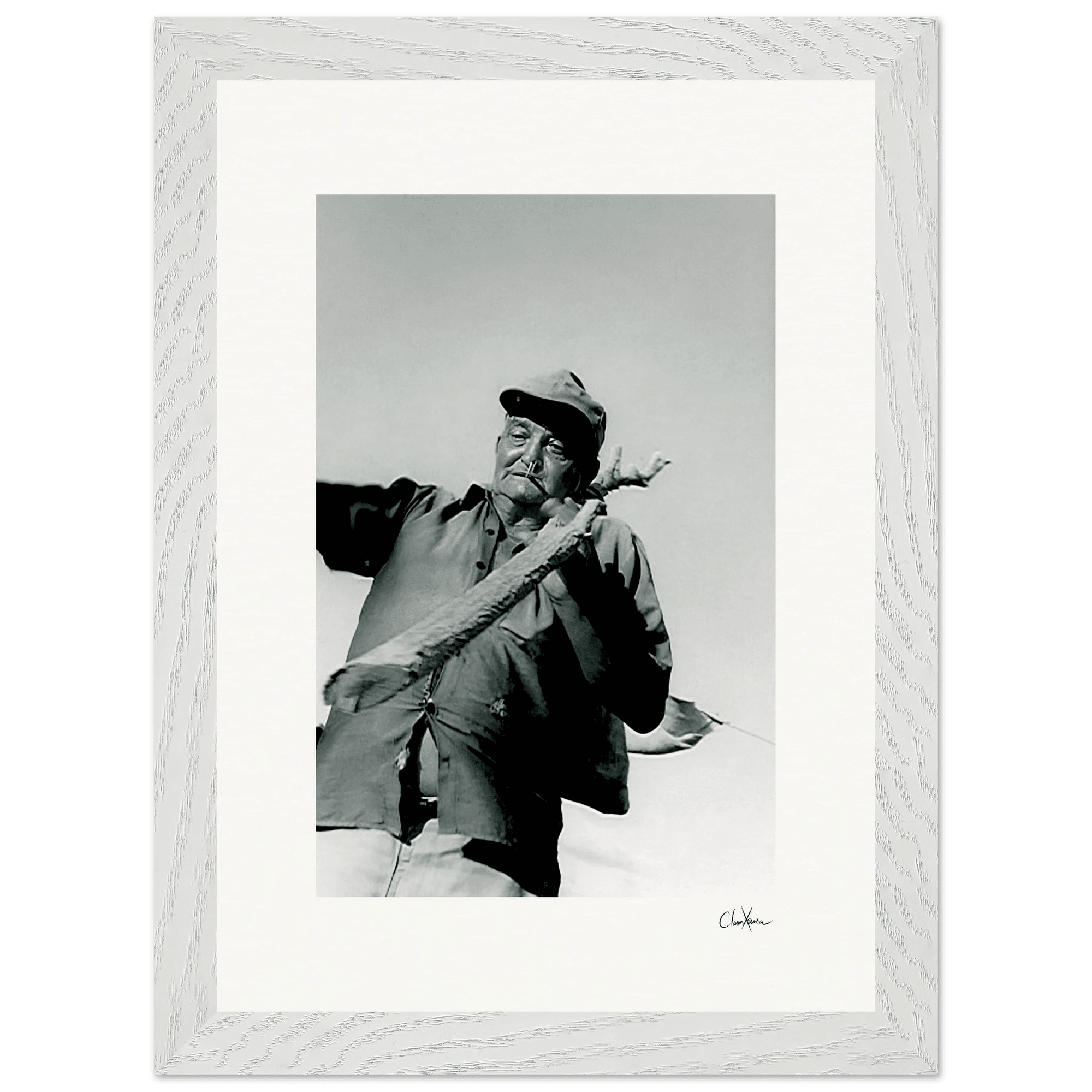 Everyday Hero Framed print 21x29.7 cm / 8x12" White frame 11