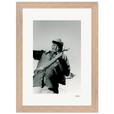 Everyday Hero Framed print 21x29.7 cm / 8x12" Wood frame 35