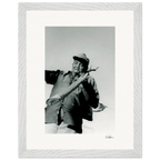 Everyday Hero Framed print 27x35 cm / 11x14″ White frame 18
