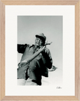 Everyday Hero Framed print 27x35 cm / 11x14″ Wood frame 33