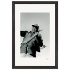 Everyday Hero Framed print 28x43 cm / XL (11x17″) Black frame 47