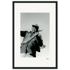 Everyday Hero Framed print 28x43 cm / XL (11x17″) Black frame 76