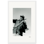 Everyday Hero Framed print 28x43 cm / XL (11x17″) White frame 10