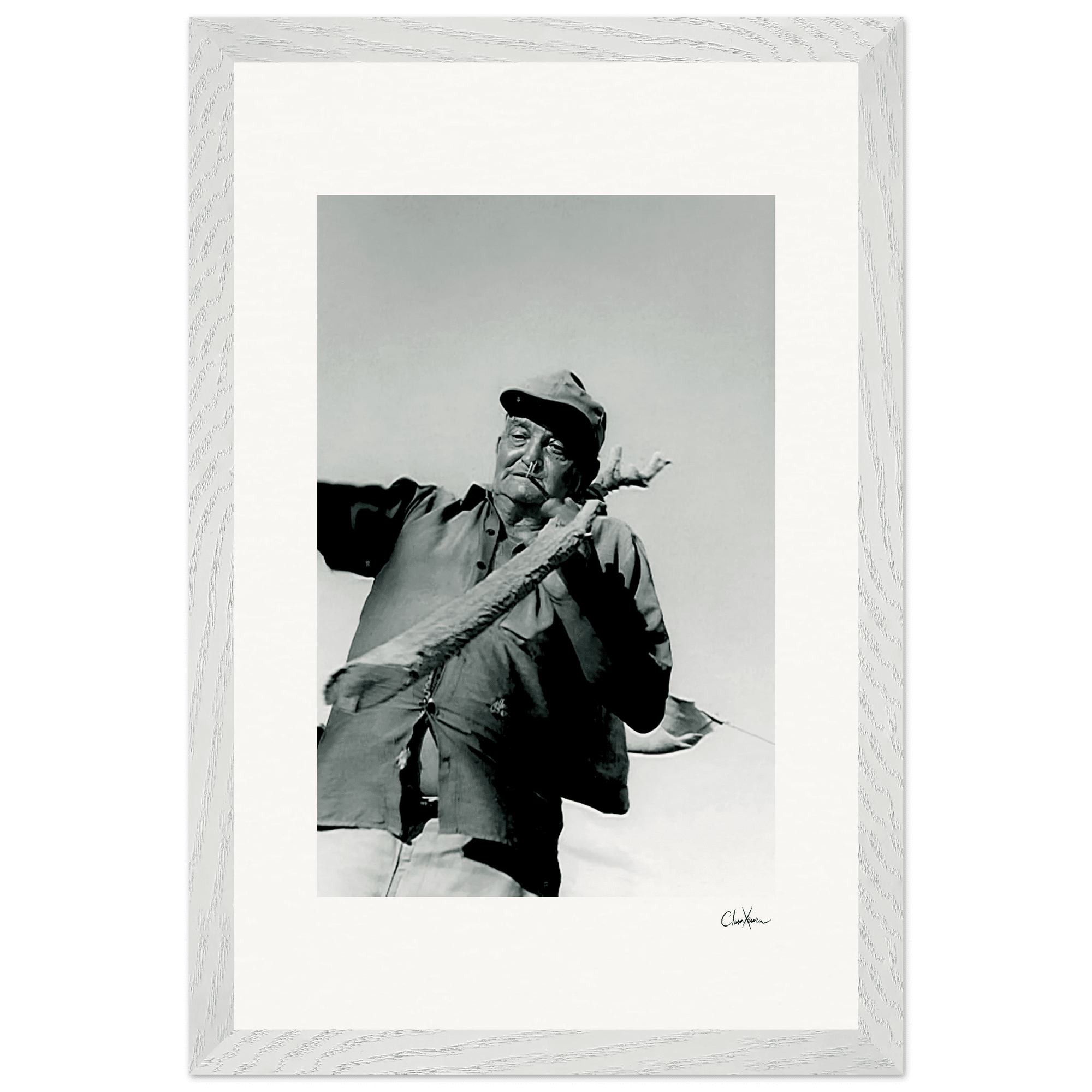 Everyday Hero Framed print 28x43 cm / XL (11x17″) White frame 19