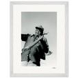 Everyday Hero Framed print 30x40 cm / 12x16″ White frame 17
