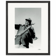Everyday Hero Framed print 40x50 cm / 16x20″ Black frame 55