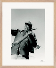 Everyday Hero Framed print 40x50 cm / 16x20″ Wood frame 24