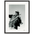 Everyday Hero Framed print 45x60 cm / 18x24″ Black frame 51
